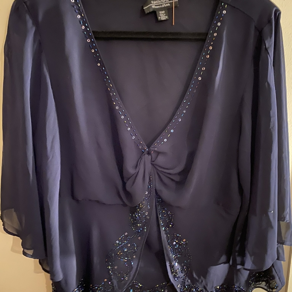 R&M Richards Lilac blouse